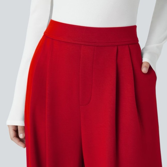 Halara Flex™ High Waisted Pocket Wide Leg Work Pants XS - Picture 2 of 9